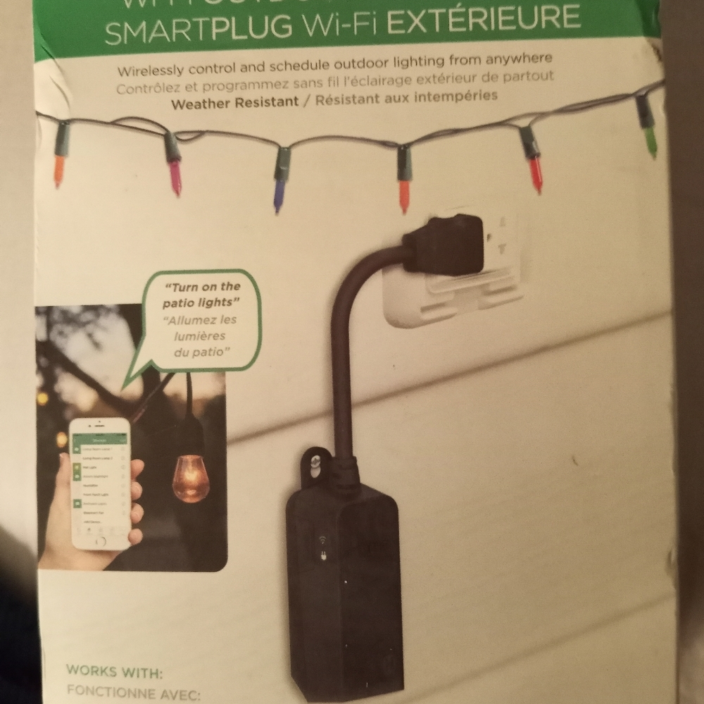Wi-Fi Outdoor Smartplug. GET 2 FOR $50